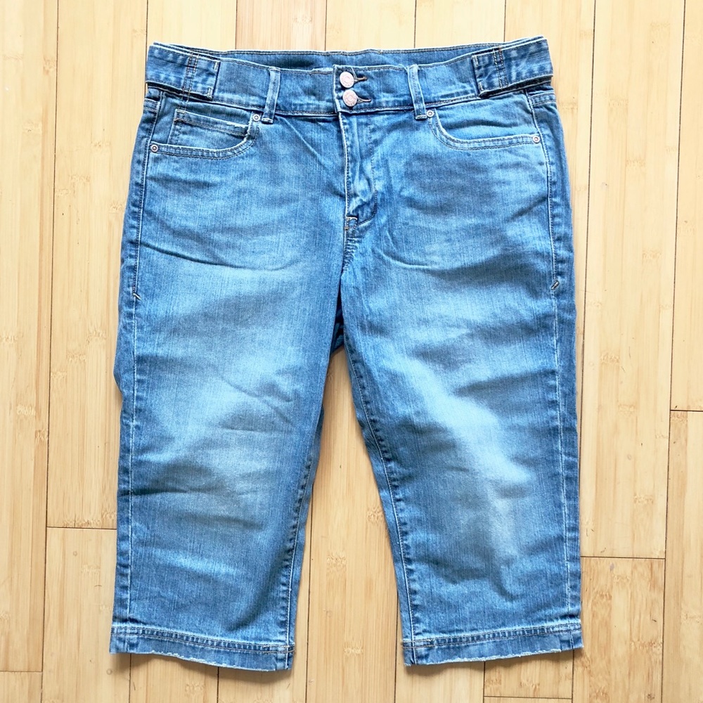 Old Navy Below- Knee Length Denim Skimmers